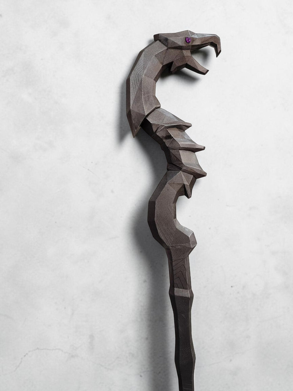 Nahkriin Inspired Staff, Skyrim Cosplay Prop, Elder Scrolls Game Room Wall Decor