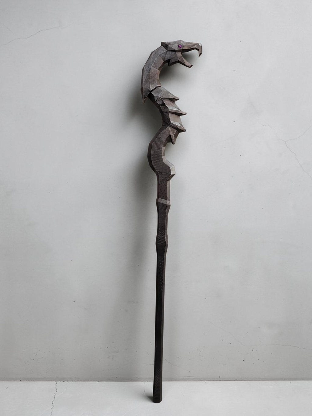 Nahkriin Inspired Staff, Skyrim Cosplay Prop, Elder Scrolls Game Room Wall Decor