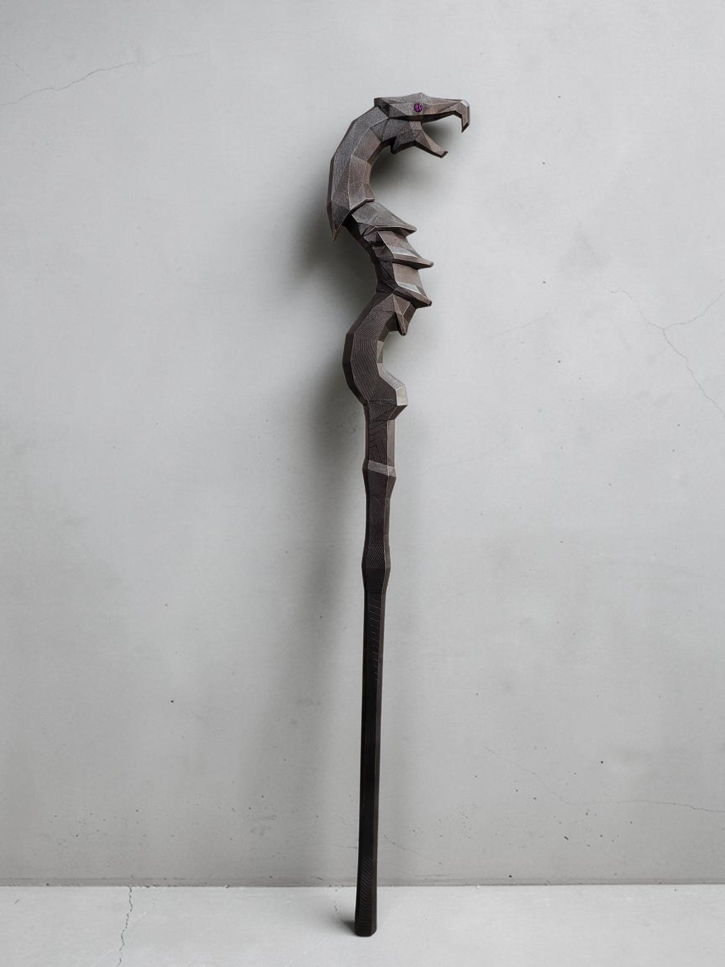 Nahkriin Inspired Staff, Skyrim Cosplay Prop, Elder Scrolls Game Room Wall Decor