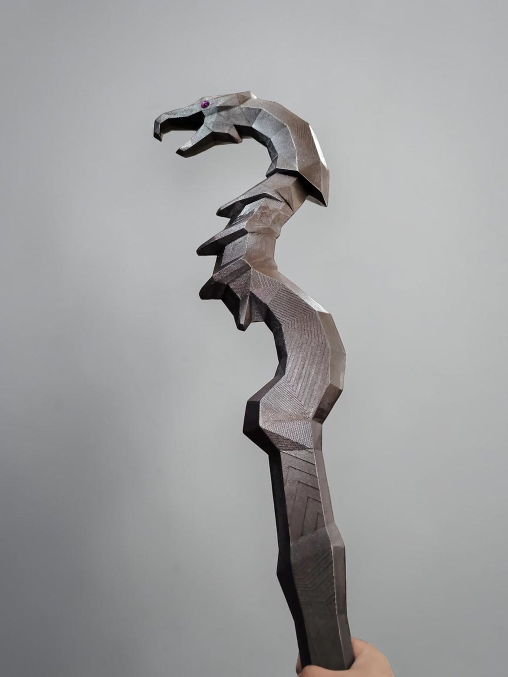 Nahkriin Inspired Staff, Skyrim Cosplay Prop, Elder Scrolls Game Room Wall Decor