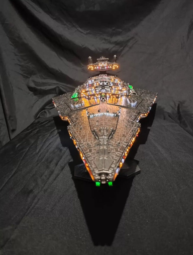 Super Star Destroyer DIY Display Model with LED & Voice Control