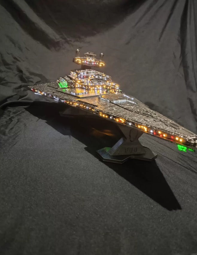 Super Star Destroyer DIY Display Model with LED & Voice Control