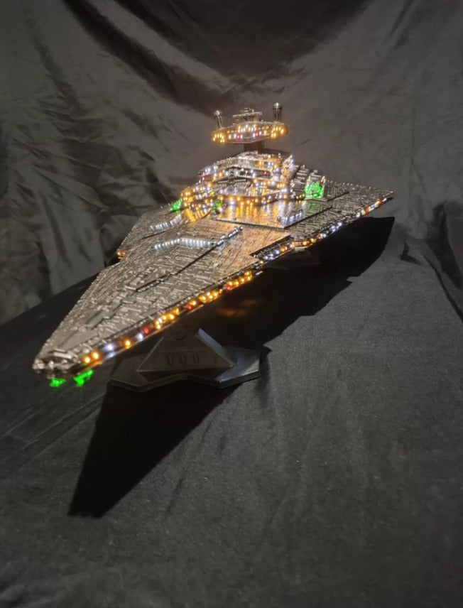 Super Star Destroyer DIY Display Model with LED & Voice Control
