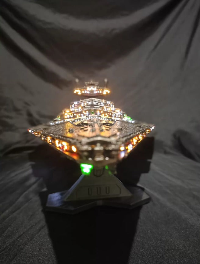 Super Star Destroyer DIY Display Model with LED & Voice Control