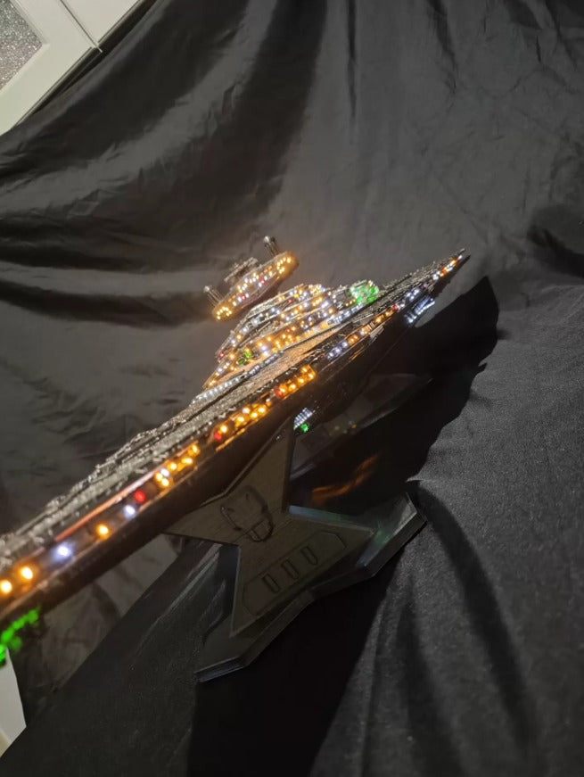 Super Star Destroyer DIY Display Model with LED & Voice Control
