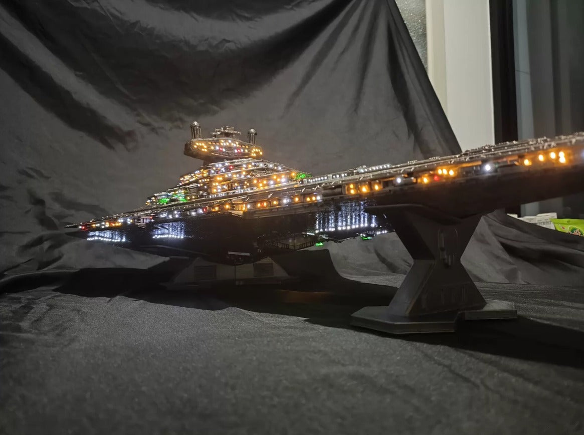 Super Star Destroyer DIY Display Model with LED & Voice Control