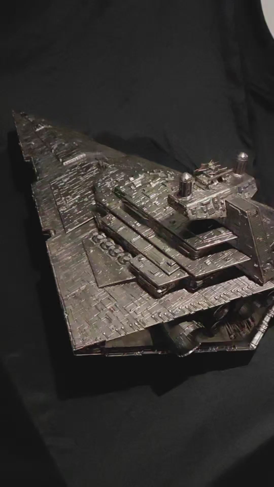 Super Star Destroyer DIY Display Model with LED & Voice Control